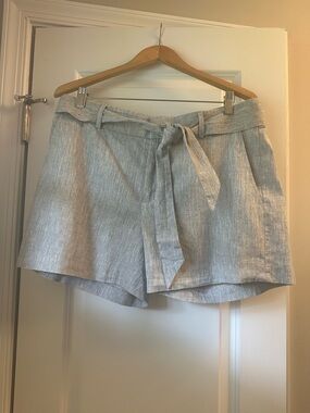 Banana Republic linen blend shorts